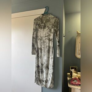 Lovers and Friends green tie dye body con dress - size small